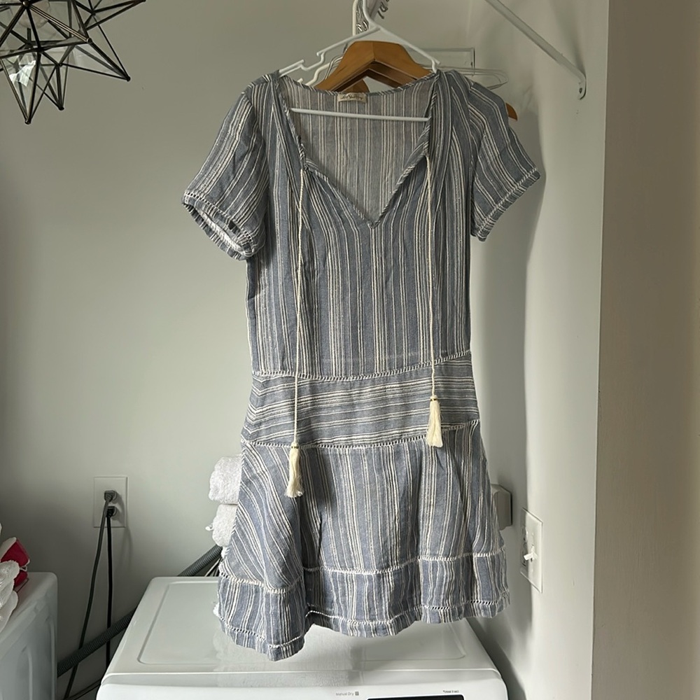 Loveshack Fancy mini dress - blue size small